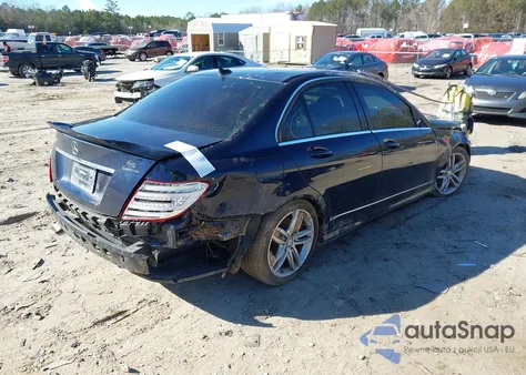 2013 Mercedes-Benz C 250 Sport from USA, damaged, VIN WDDGF4HB2DA784794